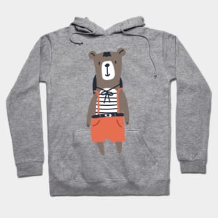 Back To School Bear Hoodie